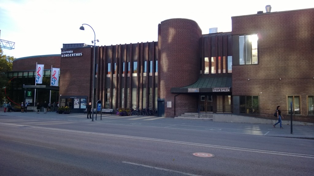 Västerås Konserthus, entré till Lilla Salen från Kopparbergsvägen