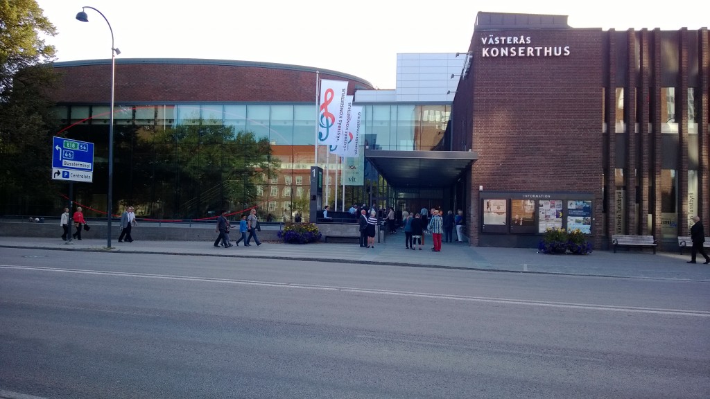 Västerås Konserthus entré Kopparbergsvägen 1